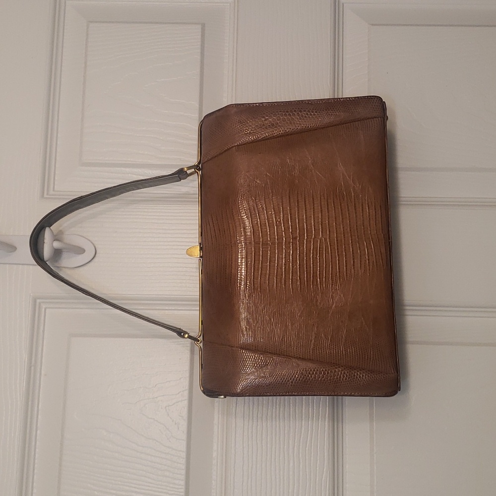 Vintage reptile Escort Bag